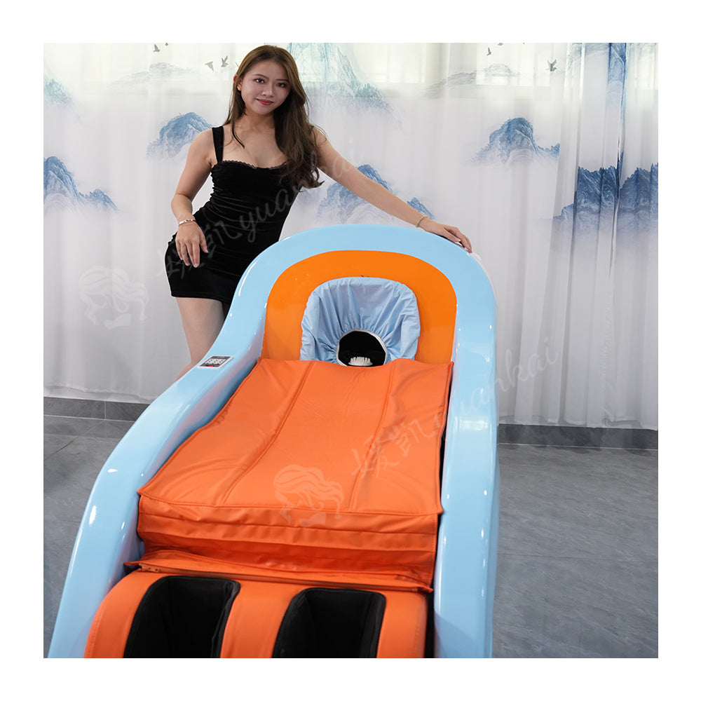New intelligent electric shampoo bed barber shop special automatic shampoo machine with water heater
