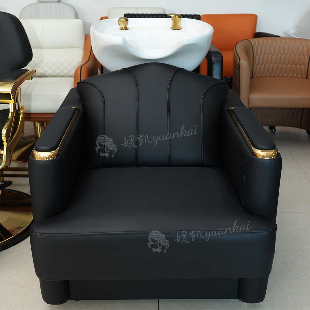 New Sitting Shampoo Bed Half-lyingWater Bed Barber Shop HairdresserSpecial Ceramic Shampoo Chair