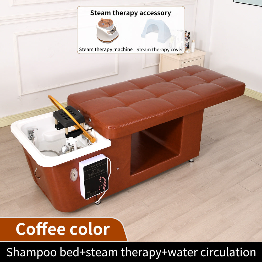 Head SPA Thai Shampoo Bed Beauty Salon Barber Shop Special Push-Pull Massage Bed