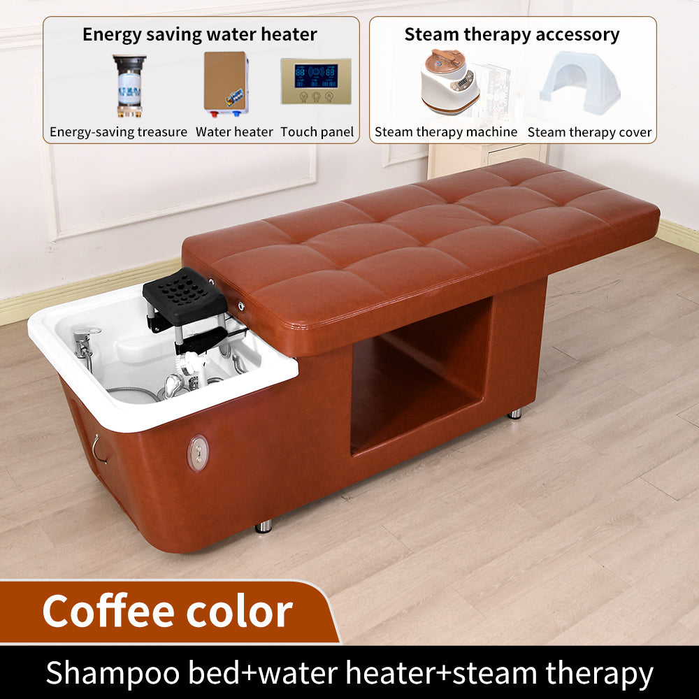 Head SPA Thai Shampoo Bed Beauty Salon Barber Shop Special Push-Pull Massage Bed
