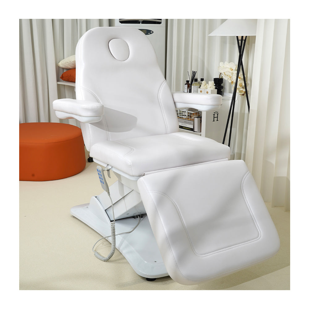 High-grade white medical bed beauty salon special beauty chair facial massage bed