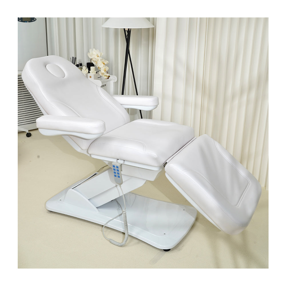 High-grade white medical bed beauty salon special beauty chair facial massage bed