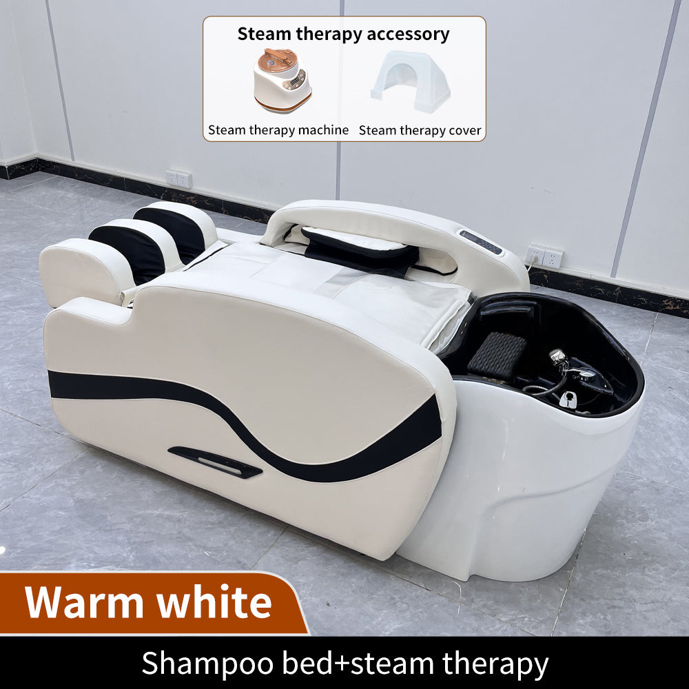 Luxury modern beauty salon electric massage shampoo bed