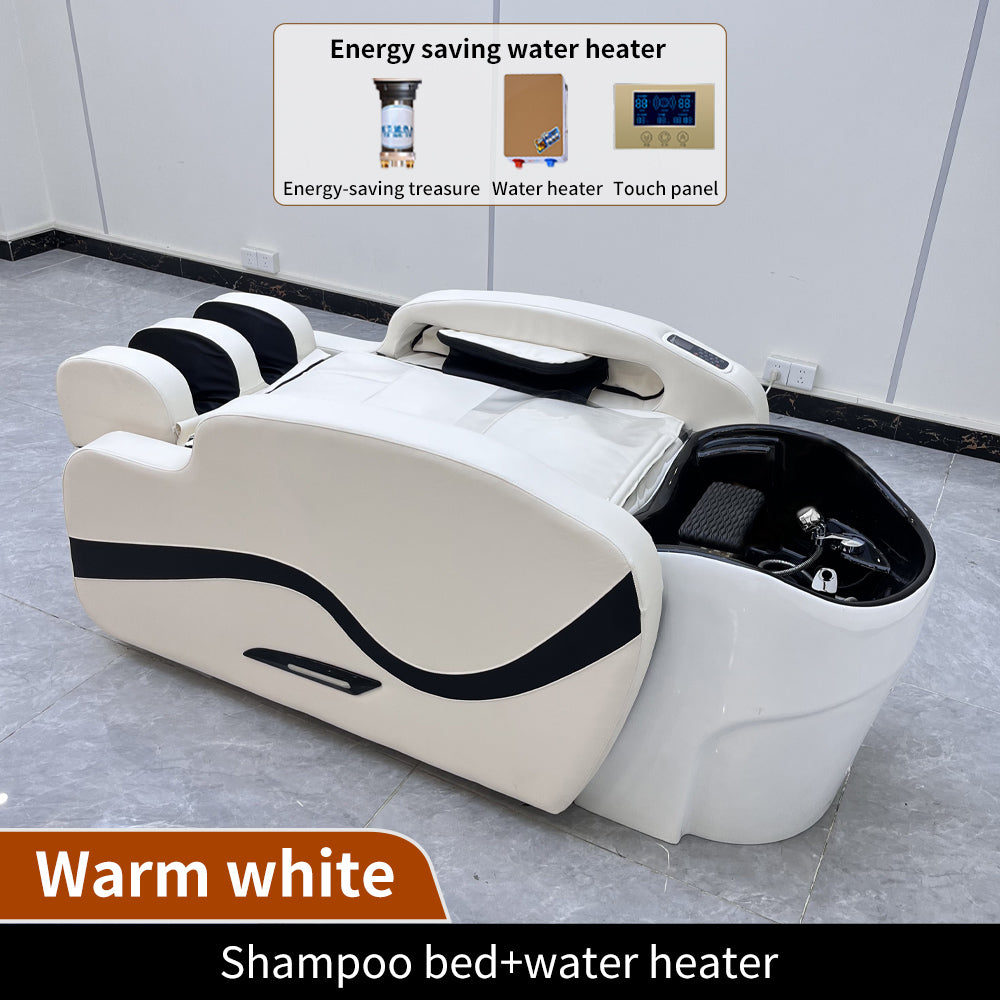Luxury modern beauty salon electric massage shampoo bed