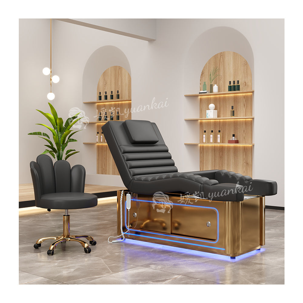 Multi-functional spa facial skin care massage bed beauty salon dedicated foot spa electric beauty bed