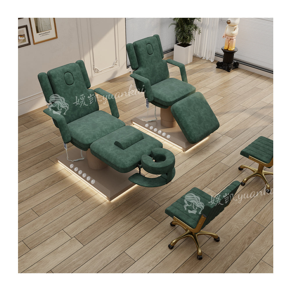 Modern Electric Medical Bed Adjustable Beauty Salon Facial Care Special Beauty Bed