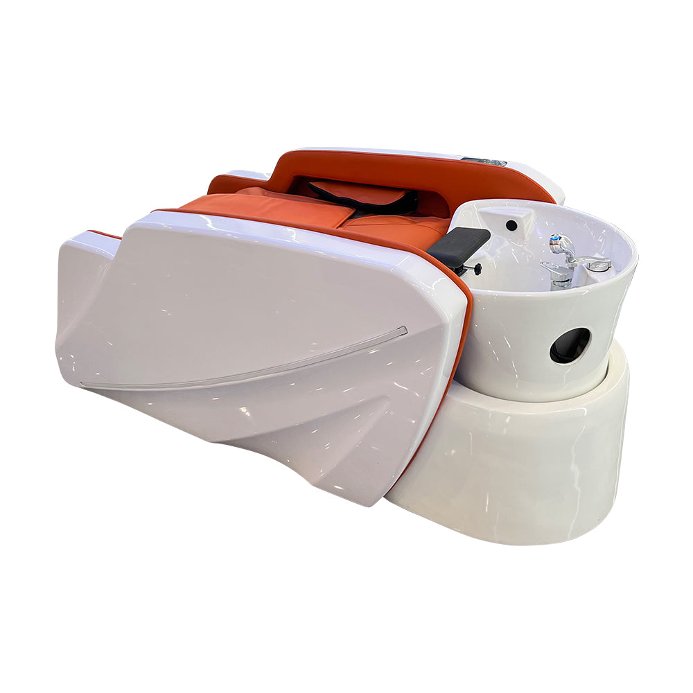 High-end electric massage shampoo bed barber shop dedicated water cycle steam physiotherapy integrated head treatment bed
