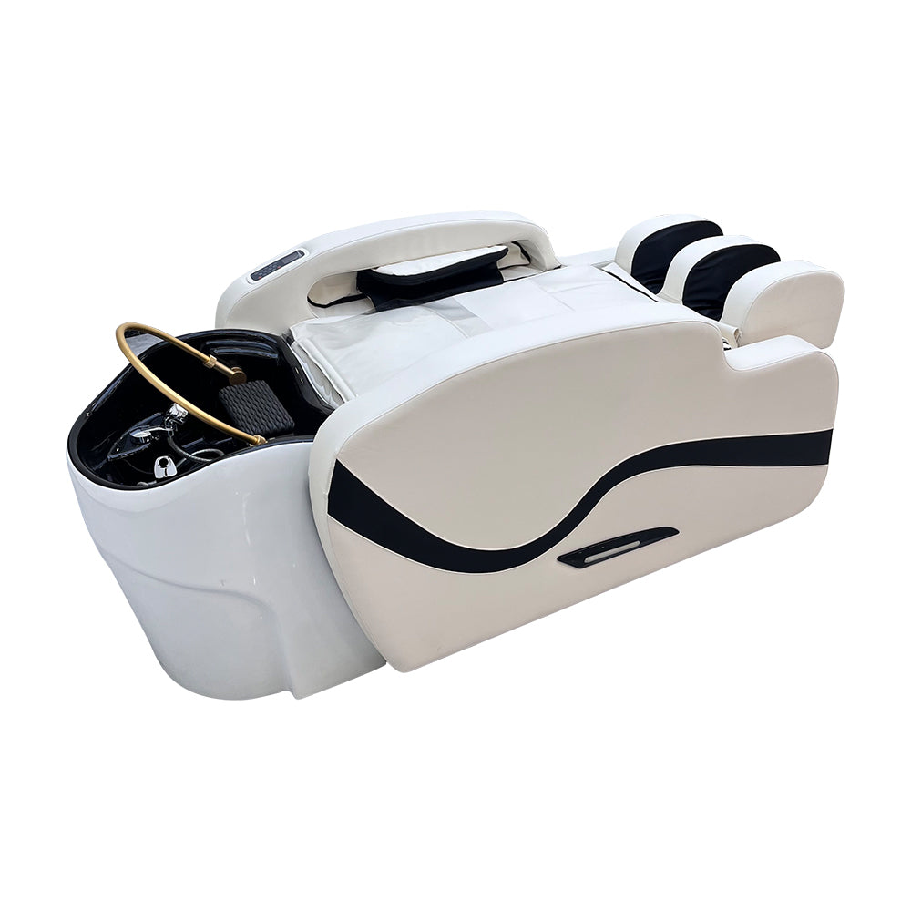 Luxury modern beauty salon electric massage shampoo bed