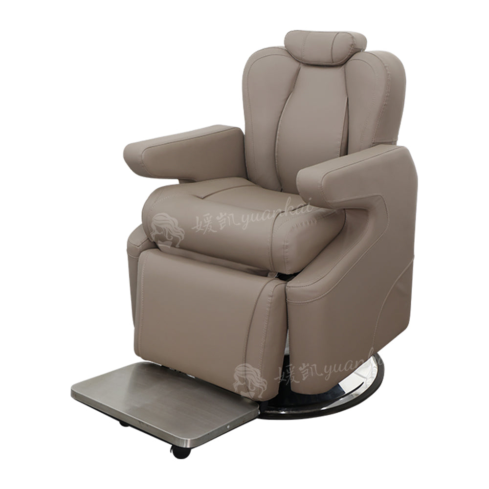 High-end electric reclining physiotherapychair barber shop beauty salon specialoil head lifting hair cutting chair