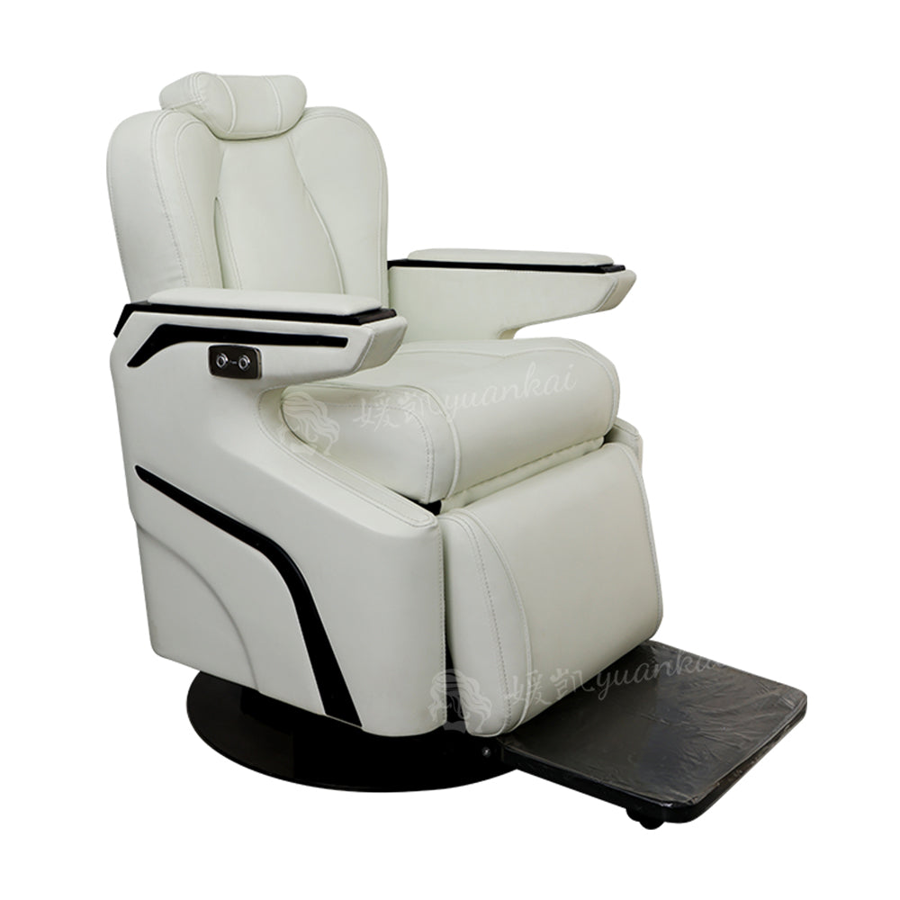 High-end hair salon hair salon dedicated intelligent USB charging can be put down lifting shaving barber chair