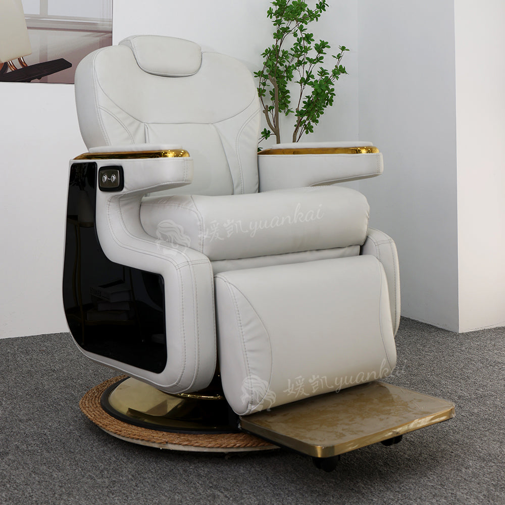 High-end hair care shop dedicated hot dyeing chair barber shop can lift down hair cutting chair