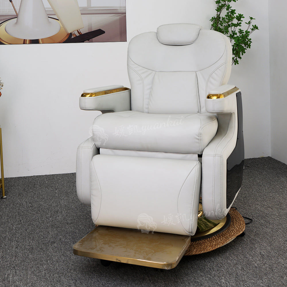 High-end hair care shop dedicated hot dyeing chair barber shop can lift down hair cutting chair