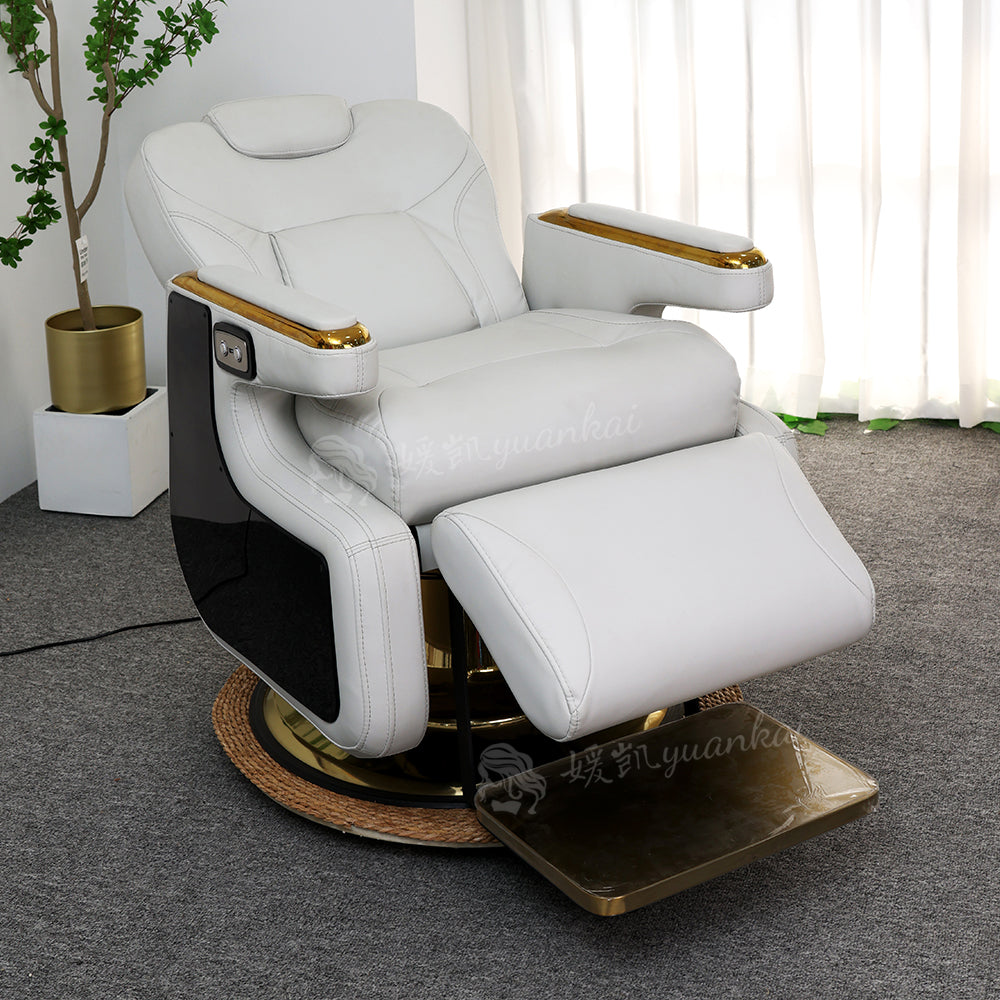 High-end hair care shop dedicated hot dyeing chair barber shop can lift down hair cutting chair
