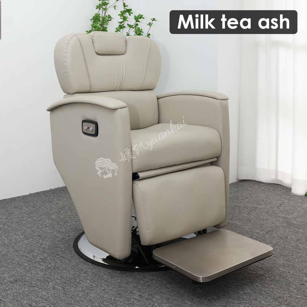 High-end Beauty Hairdressing Electric Space Chair Barber shop Dedicated Liftable Hair-cutting chair