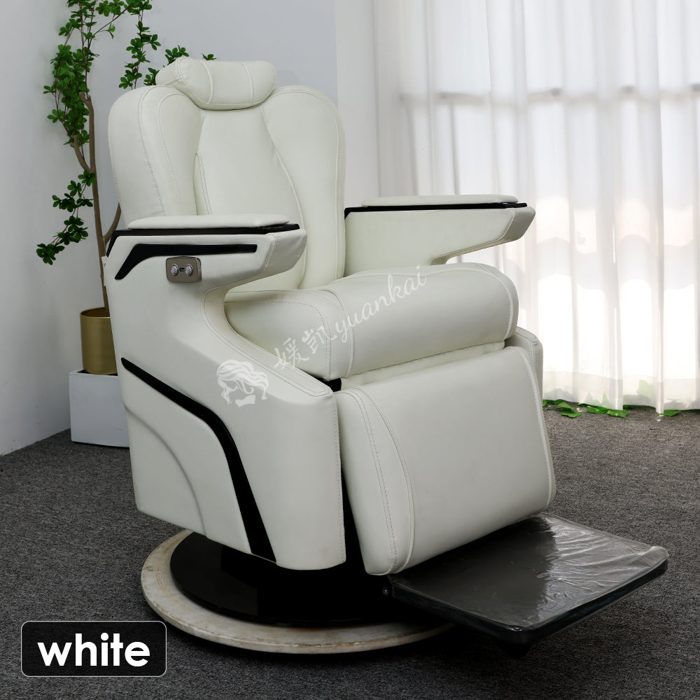 High-end hair salon hair salon dedicated intelligent USB charging can be put down lifting shaving barber chair