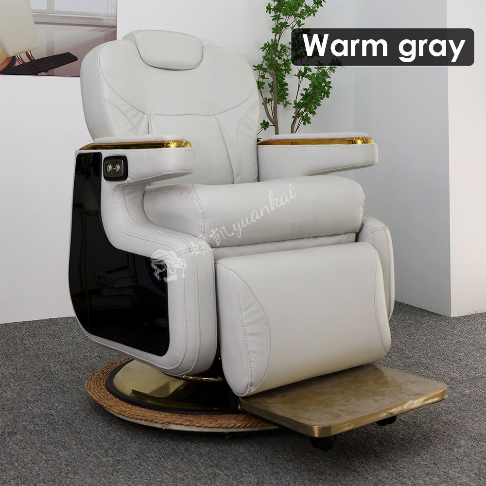 High-end hair care shop dedicated hot dyeing chair barber shop can lift down hair cutting chair