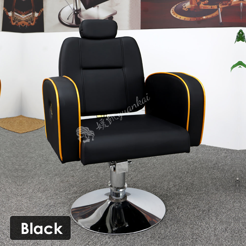 Modern Hair Salon Special Lifting Rotating Hair Cutting Chair Perm Dyeing Salon Barber Chair