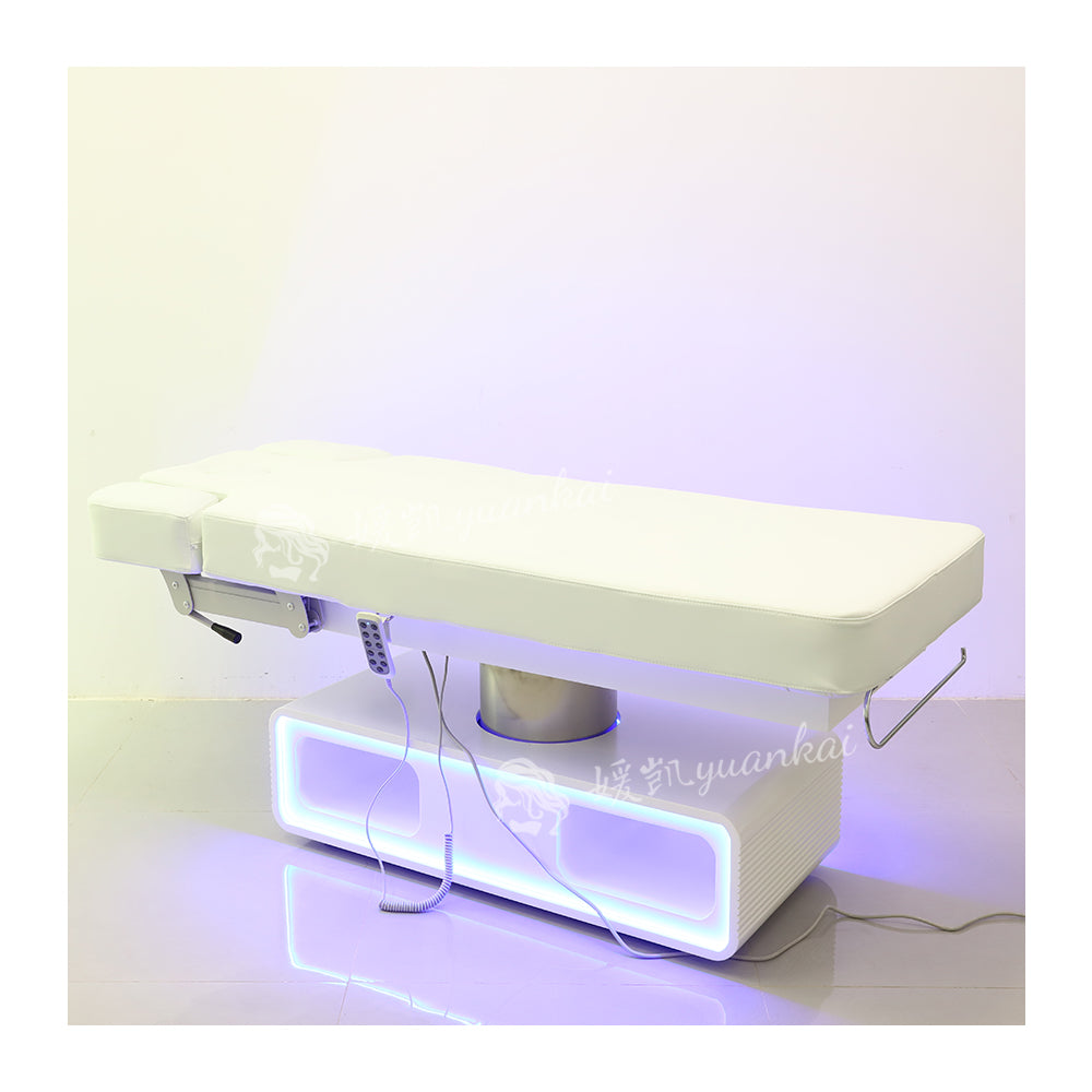 Multi-functional electric beauty bed beauty salon dedicated lifting medical bed LED lamp eyelash massage bed