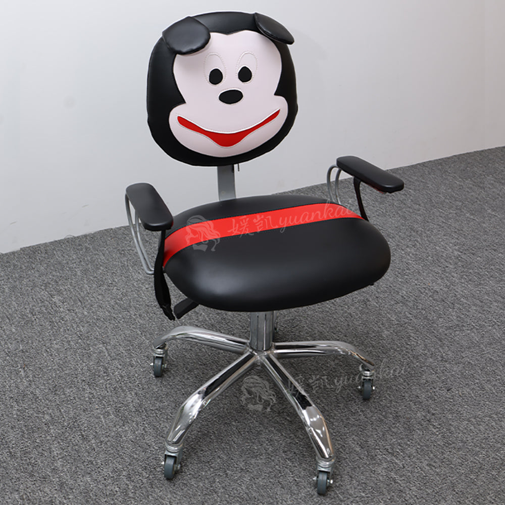 New children's cartoon barber chairbarber shop hair salon dedicated lifting rotating Mickey Mouse styling chair