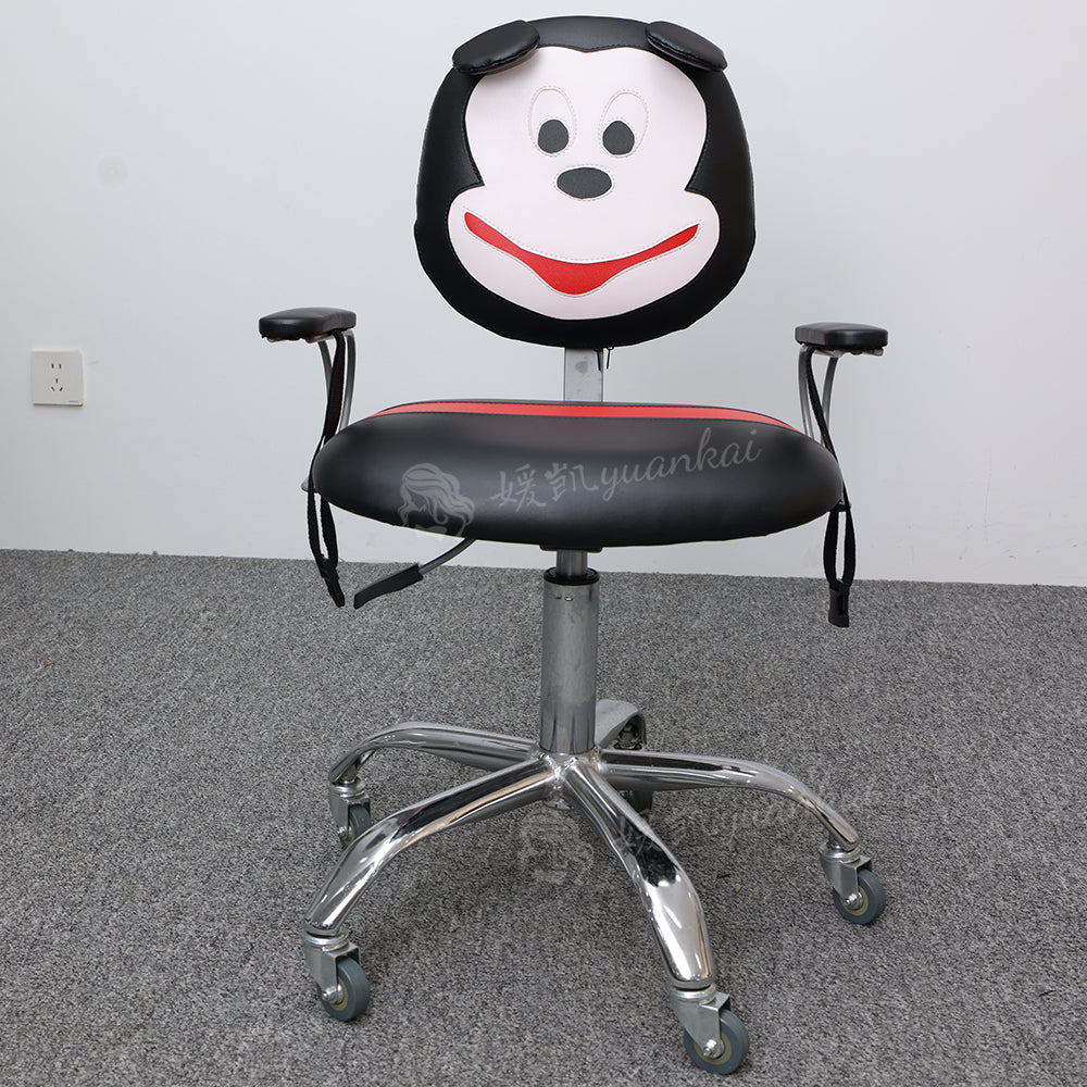 New children's cartoon barber chairbarber shop hair salon dedicated lifting rotating Mickey Mouse styling chair