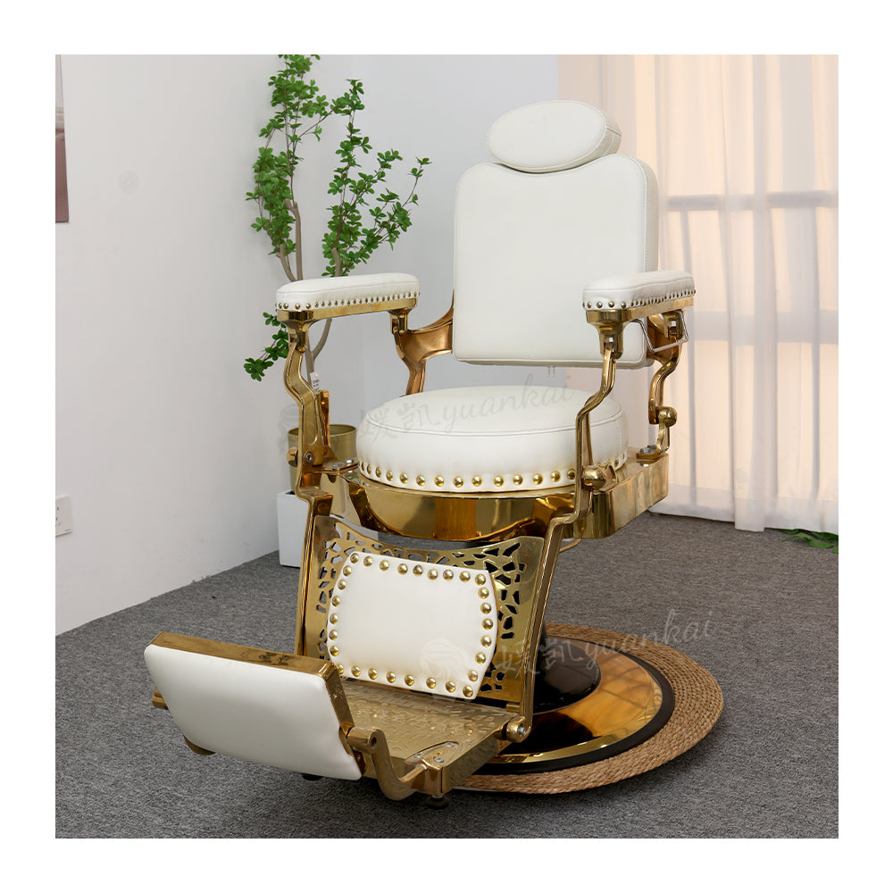 Hot sale antique superior quality heavy duty hydraulic recliner chair vintage barber chair
