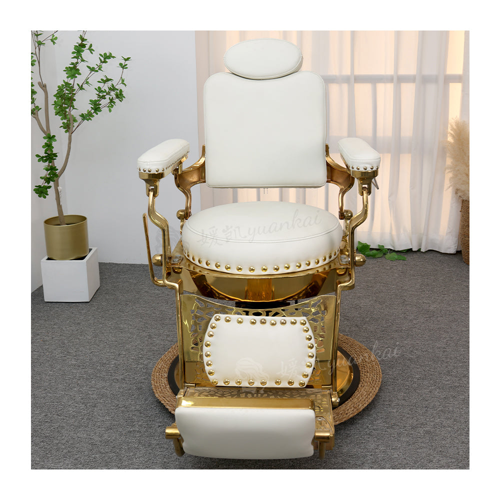 Hot sale antique superior quality heavy duty hydraulic recliner chair vintage barber chair