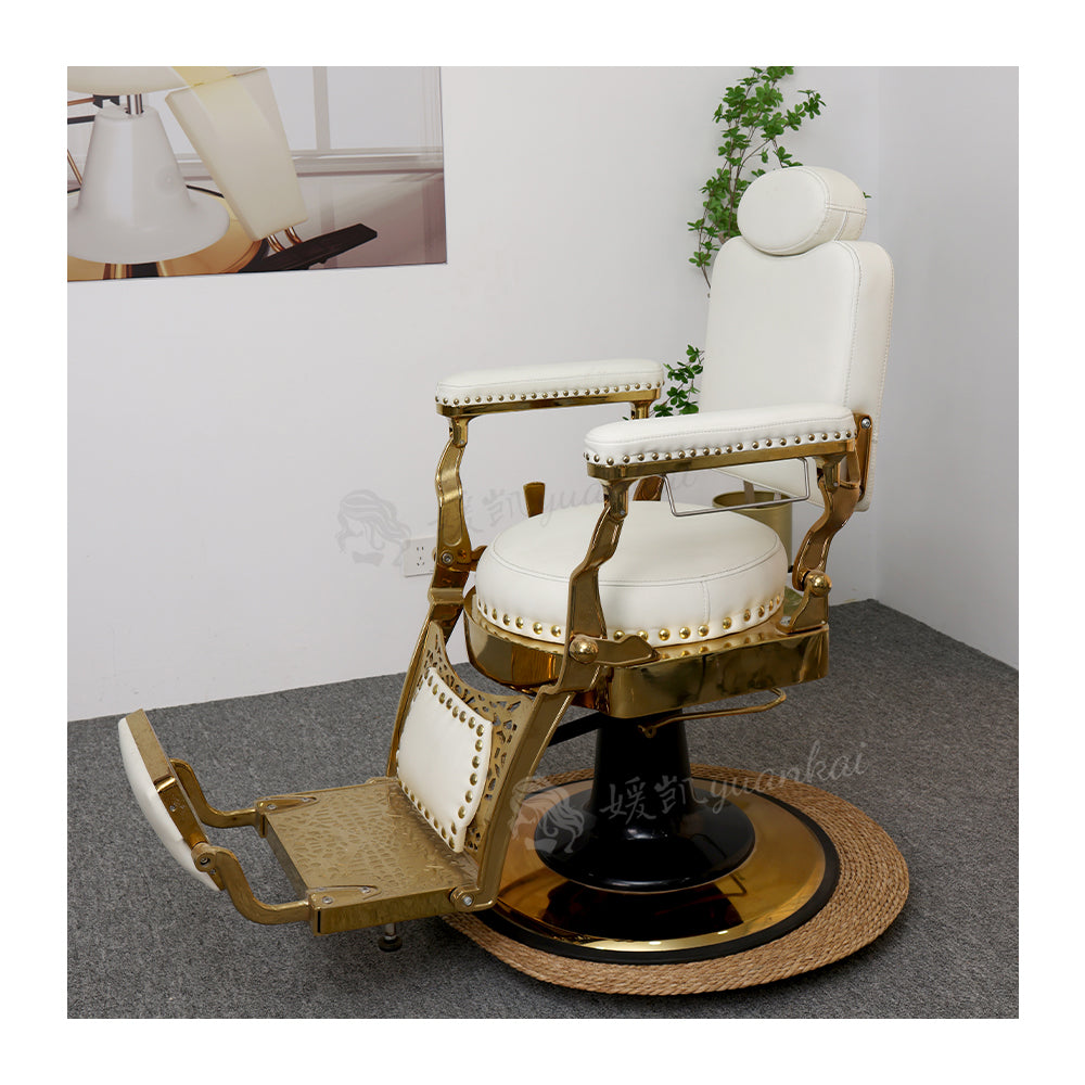 Hot sale antique superior quality heavy duty hydraulic recliner chair vintage barber chair