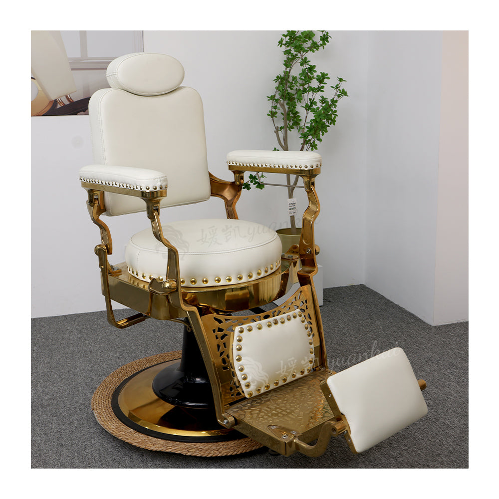 Hot sale antique superior quality heavy duty hydraulic recliner chair vintage barber chair
