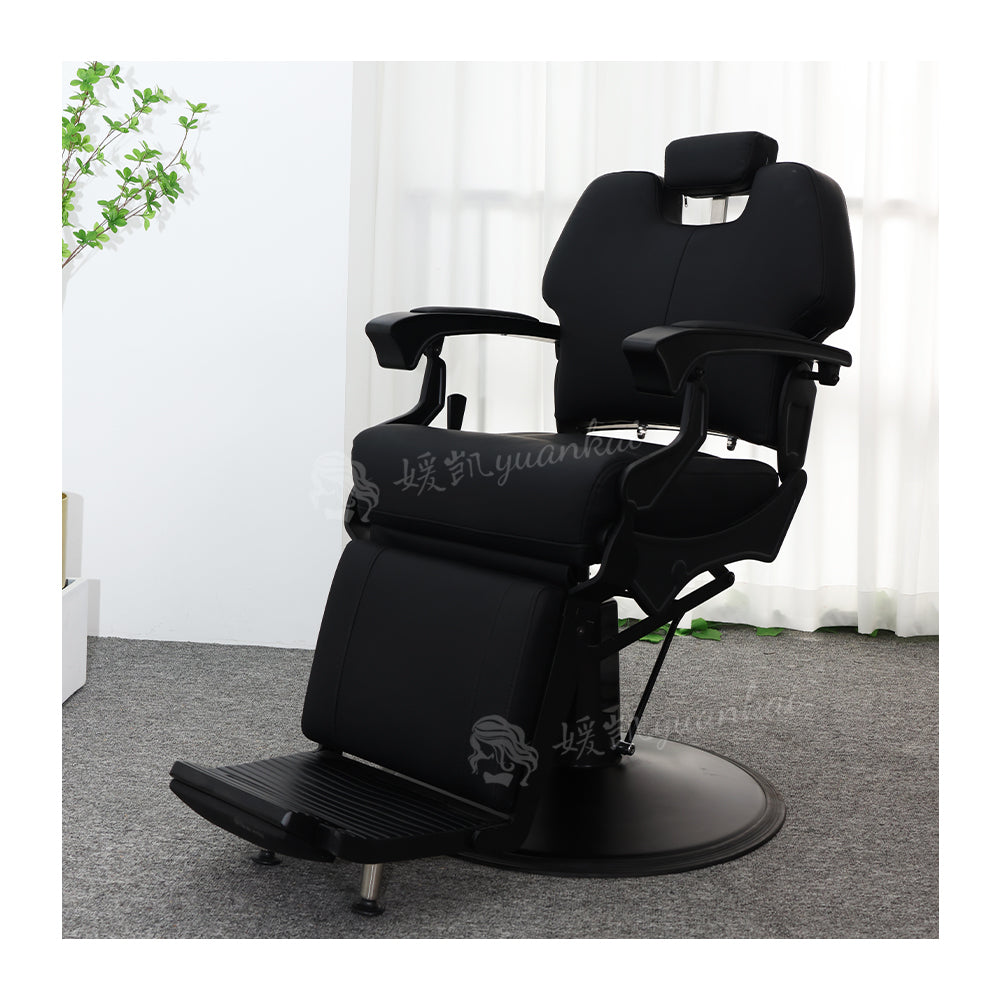 Men's Retro Oil Head Chair Hair Salon Special Rotatable Hairdressing Chair Hair Cutting Chair