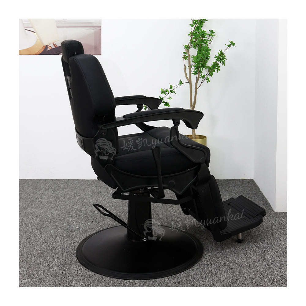Men's Retro Oil Head Chair Hair Salon Special Rotatable Hairdressing Chair Hair Cutting Chair