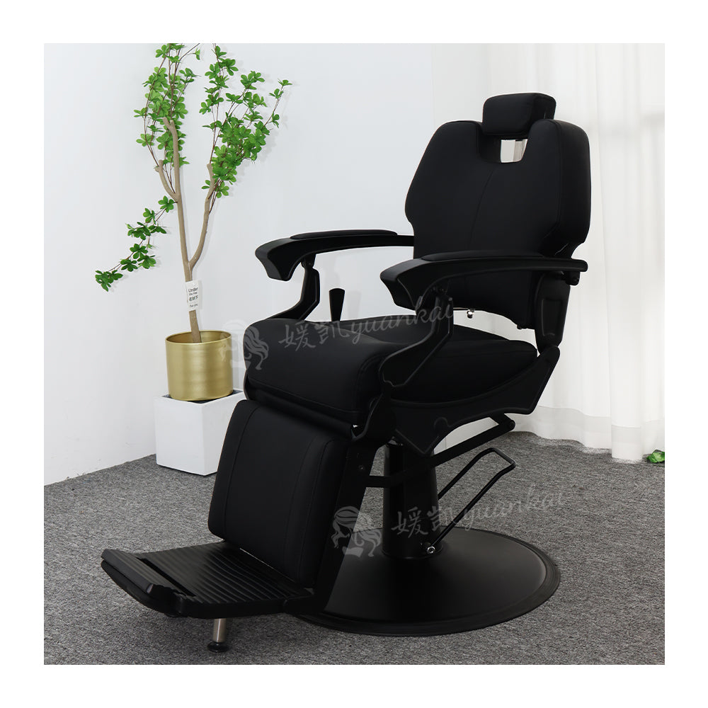 Men's Retro Oil Head Chair Hair Salon Special Rotatable Hairdressing Chair Hair Cutting Chair