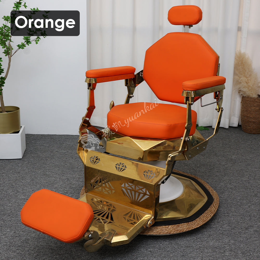 Luxury Salon Furniture Adjustable Men's Barber Chair for Hair Salon Chair