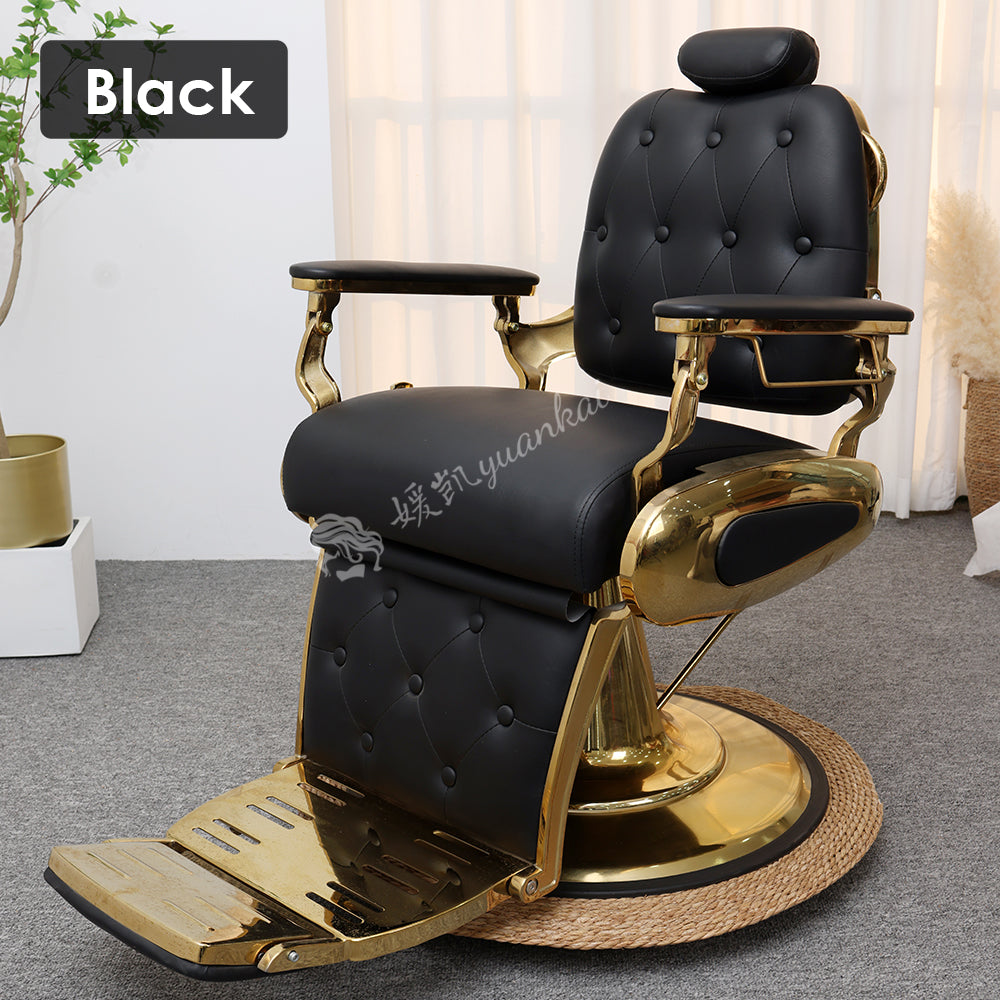 Vintage Hair Care Pavilion reclining oil head chair hair salon Dedicated men's shaving barber chair