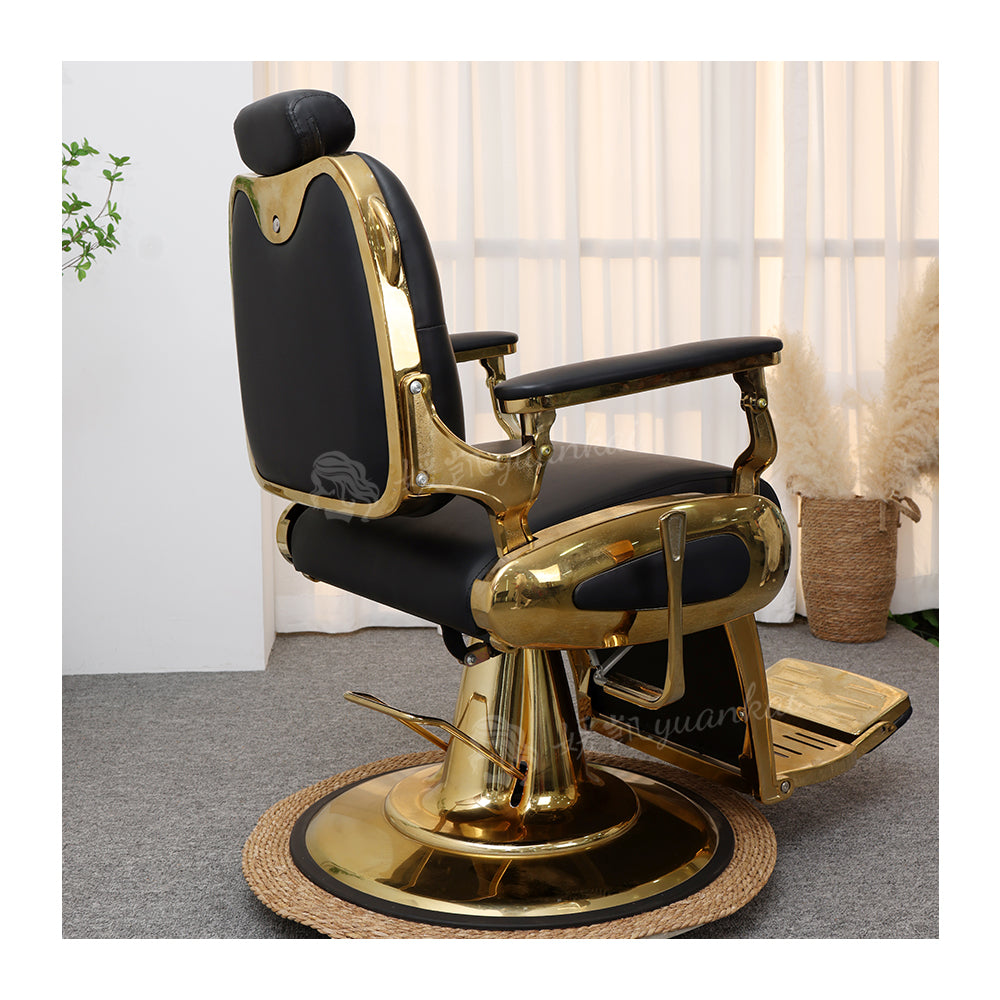 Vintage Hair Care Pavilion reclining oil head chair hair salon Dedicated men's shaving barber chair