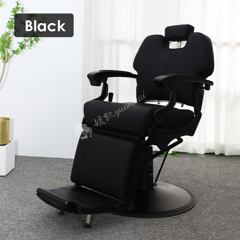 Men's Retro Oil Head Chair Hair Salon Special Rotatable Hairdressing Chair Hair Cutting Chair