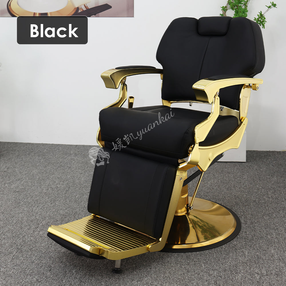 High-end oil-head barber chair Hair salon dedicated Men's Hot Dyeing Lifting Chair