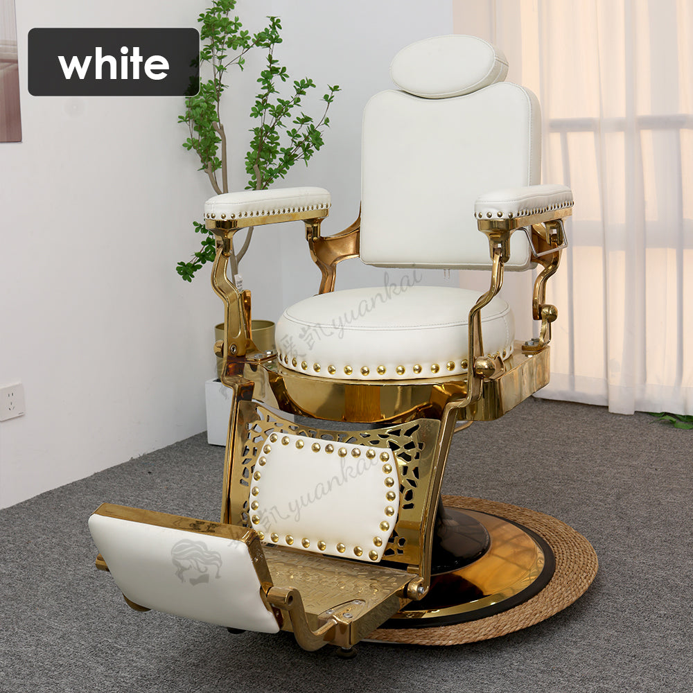 Hot sale antique superior quality heavy duty hydraulic recliner chair vintage barber chair