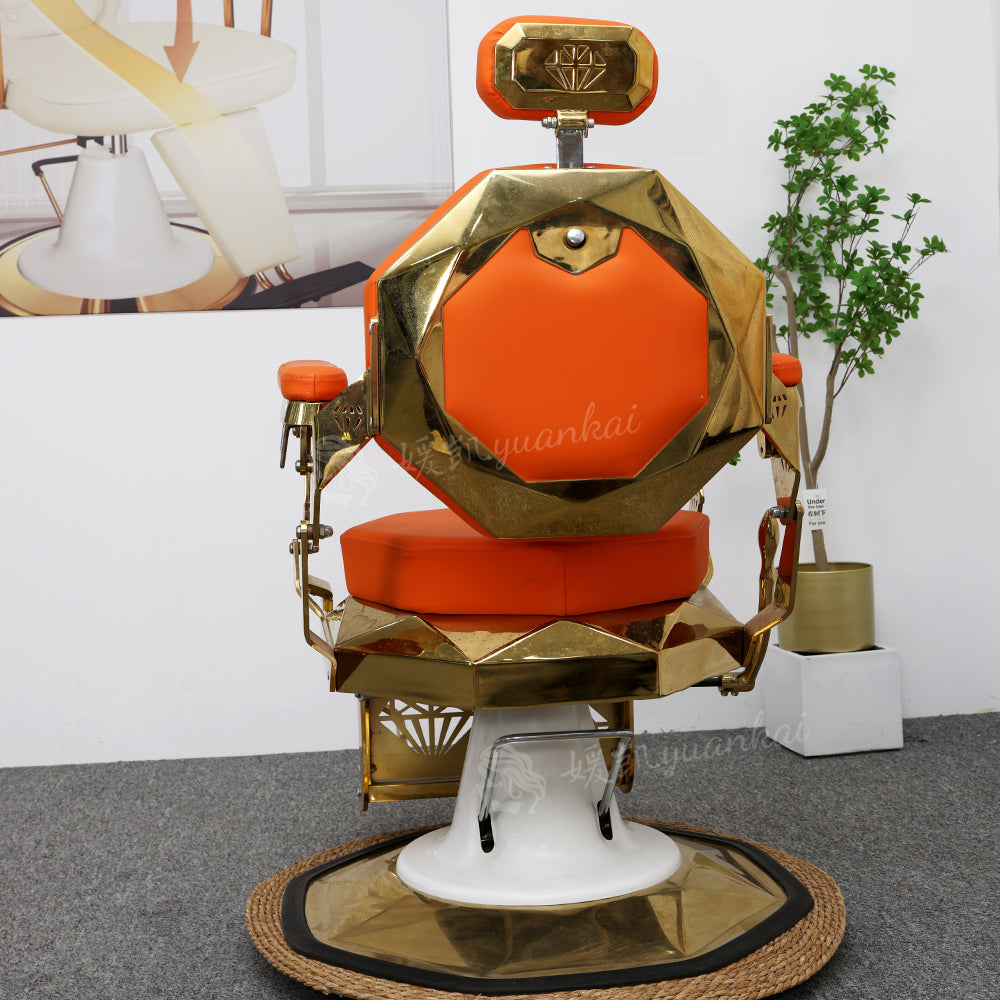 Luxury Salon Furniture Adjustable Men's Barber Chair for Hair Salon Chair