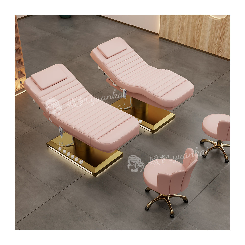 New Electric Face Spa Eyelash Chair Massage Bed Beauty Salon Skin Care Electric Beauty Bed