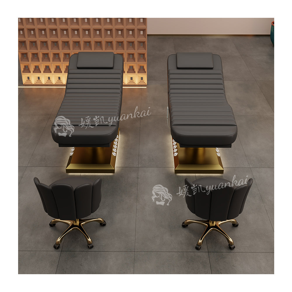 New Electric Face Spa Eyelash Chair Massage Bed Beauty Salon Skin Care Electric Beauty Bed