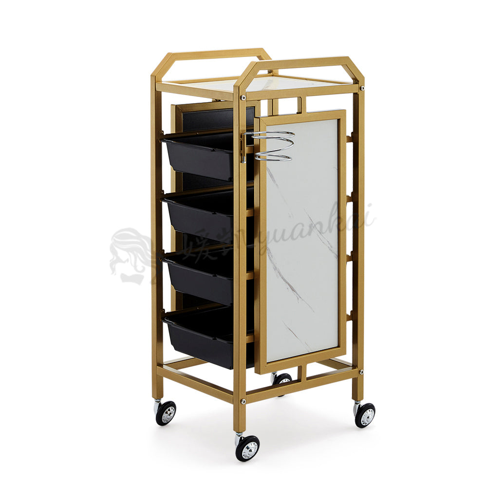 Hot selling new product high-quality beauty salon massage shop barber shop handcart mobile car trolley