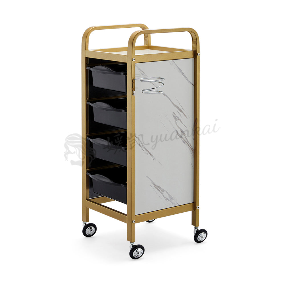 Hot selling new product high-quality beauty salon massage shop barber shop handcart mobile car trolley