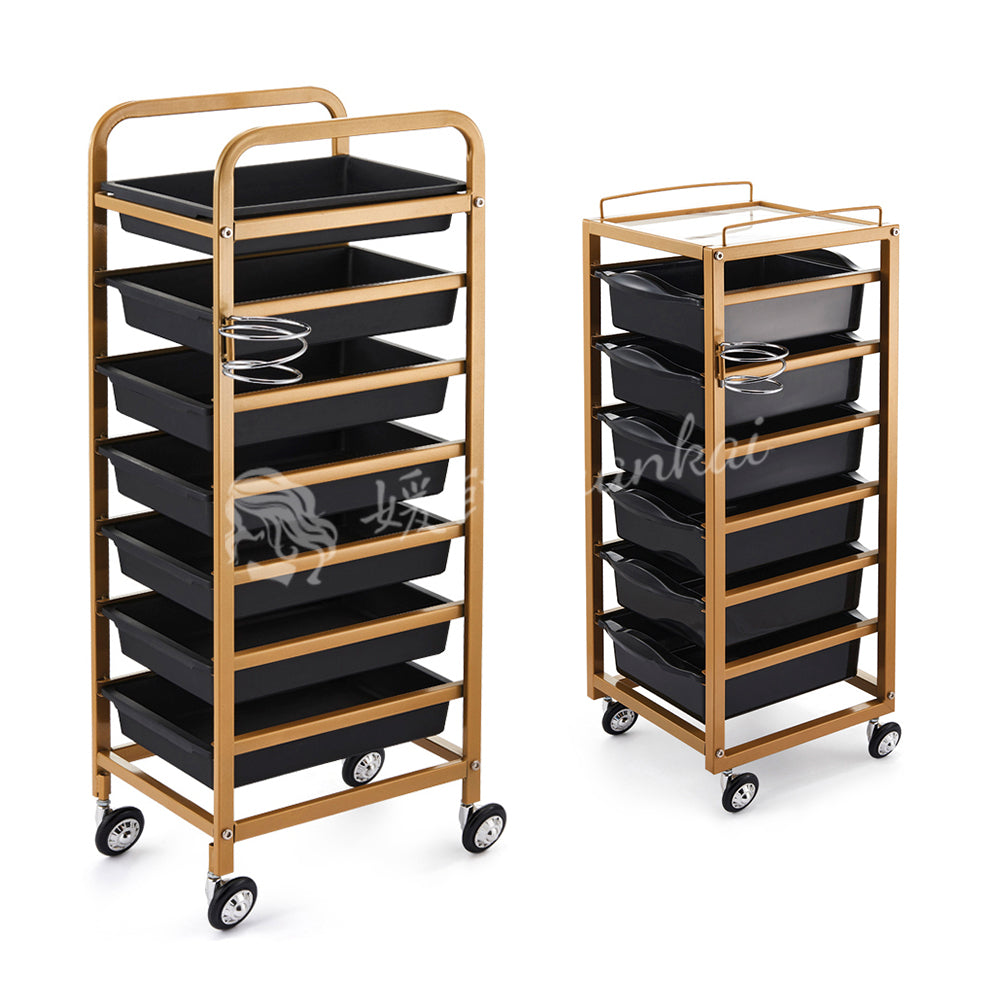 Hot selling new product high-quality beauty salon massage shop barber shop handcart mobile car trolley