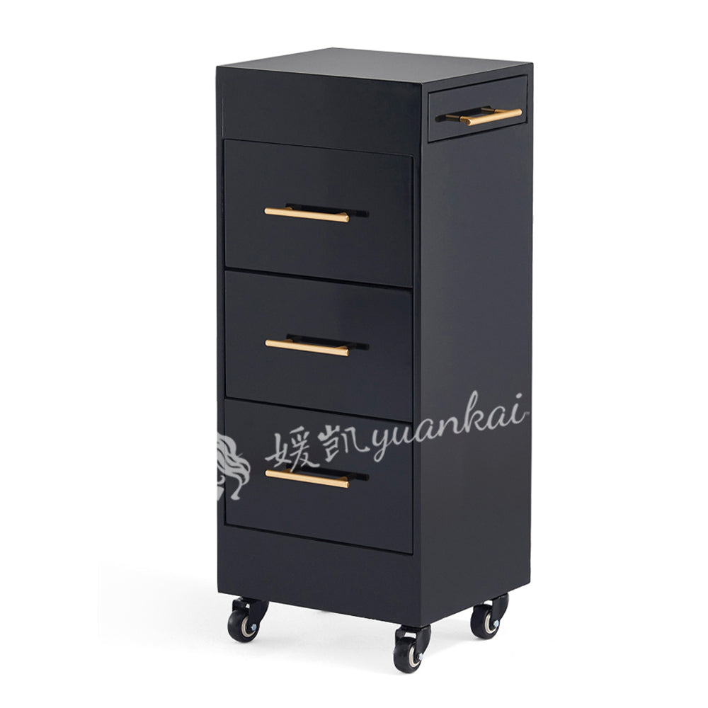 Factory Wholesale European Style Metal Frame Hair Layer Cart Beauty Barber Salon Trolley
