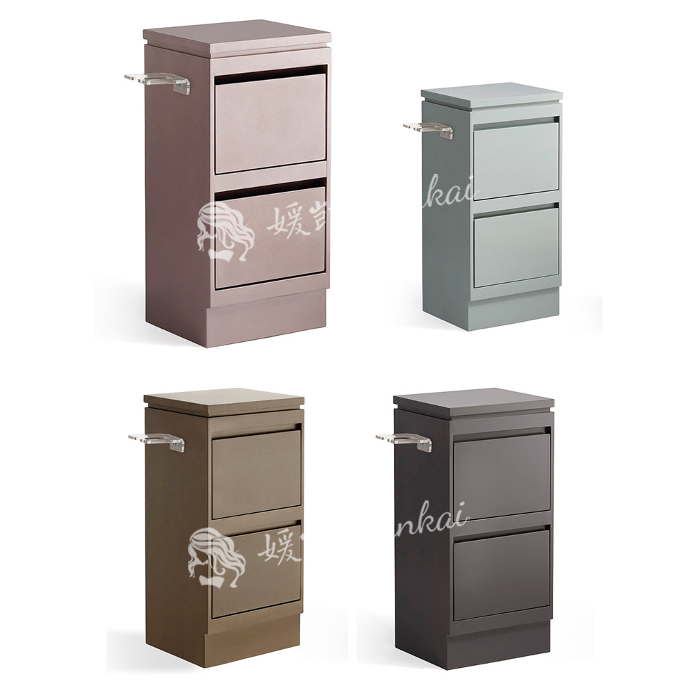 Factory Wholesale European Style Metal Frame Hair Layer Cart Beauty Barber Salon Trolley