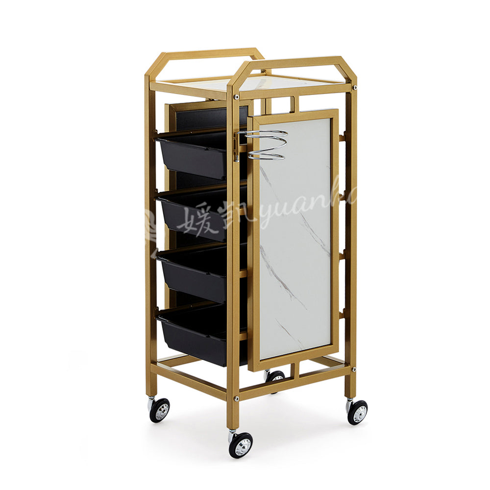 Hot selling new product high-quality beauty salon massage shop barber shop handcart mobile car trolley