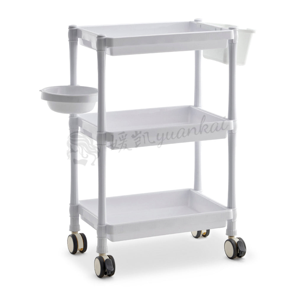 High-grade Beauty Trolley Beauty Salon Special Trolley Multi-functional With Cabinets Nail Embroidery Mobile Shelving