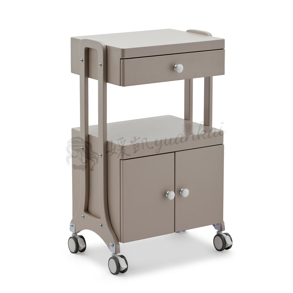 High-grade Beauty Trolley Beauty Salon Special Trolley Multi-functional With Cabinets Nail Embroidery Mobile Shelving