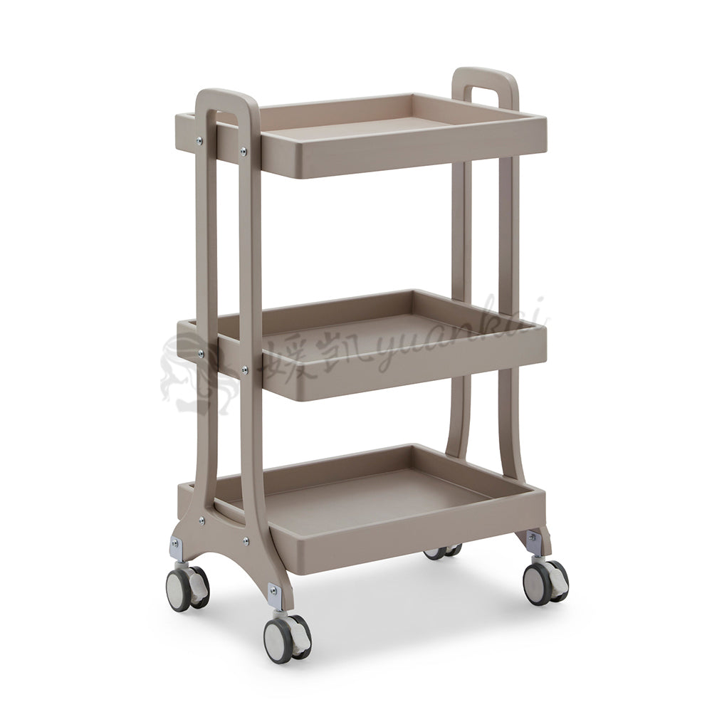 High-grade Beauty Trolley Beauty Salon Special Trolley Multi-functional With Cabinets Nail Embroidery Mobile Shelving