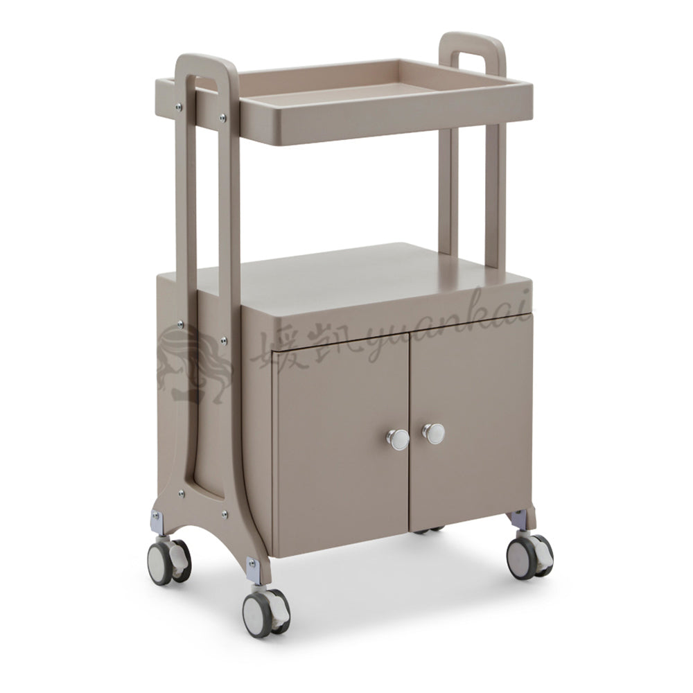 High-grade Beauty Trolley Beauty Salon Special Trolley Multi-functional With Cabinets Nail Embroidery Mobile Shelving